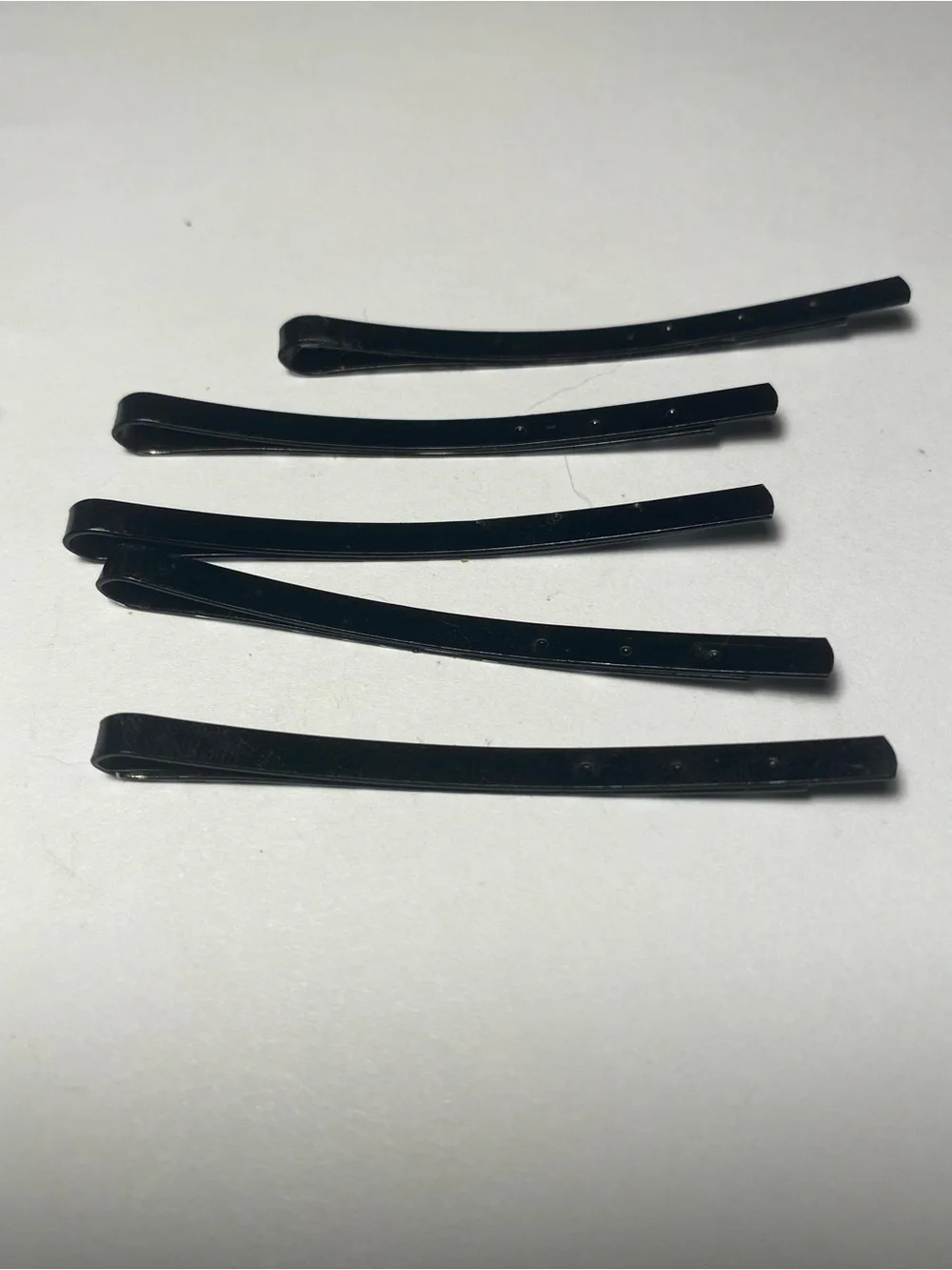 Black and White Patterned Bobby Pin Set - Women Hair
